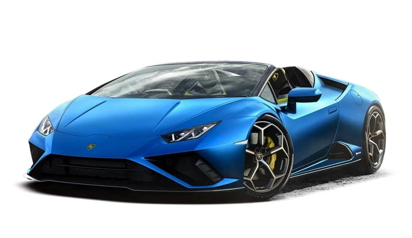 Wynajem Lamborghini Huracan EVO Spyder (Automatyczna, 5.2 L Benzyna, 2 Miejsc) na Teneryfie