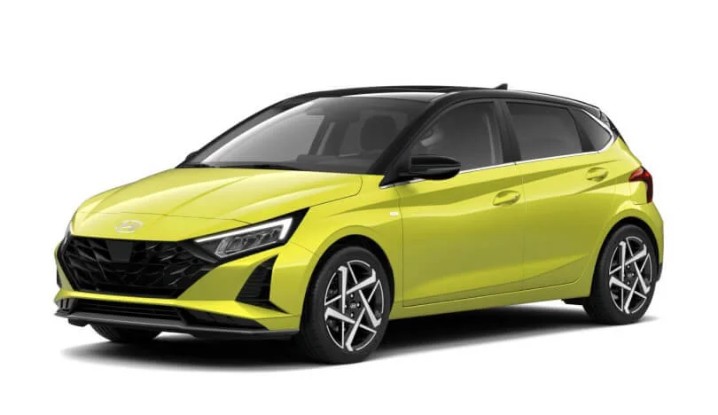 Wynajem Hyundai i20 (Manualna, 1.2 L Benzyna, 5 Miejsc) na Teneryfie