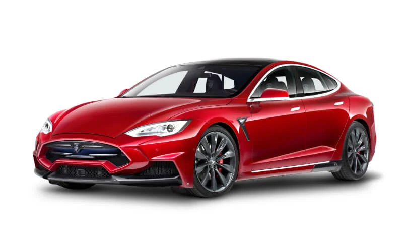 Wynajem Tesla Model S 75 (Automatyczna, 75 kWt Elektro, 5 Miejsc) na Teneryfie