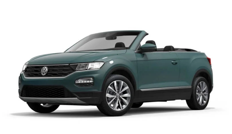 Wynajem VW T-Roc Cabrio (Automatyczna, 1.5 L Benzyna, 4 Miejsc) na Lanzarote